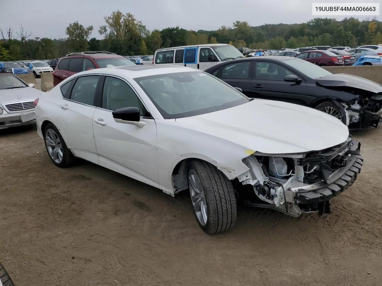 19UUB5F44MA006663 2021 Acura Tlx Technology