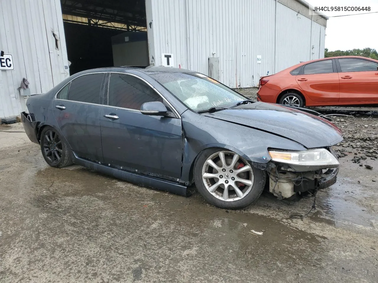 2005 Acura Tsx VIN: JH4CL95815C006448 Lot: 71444754