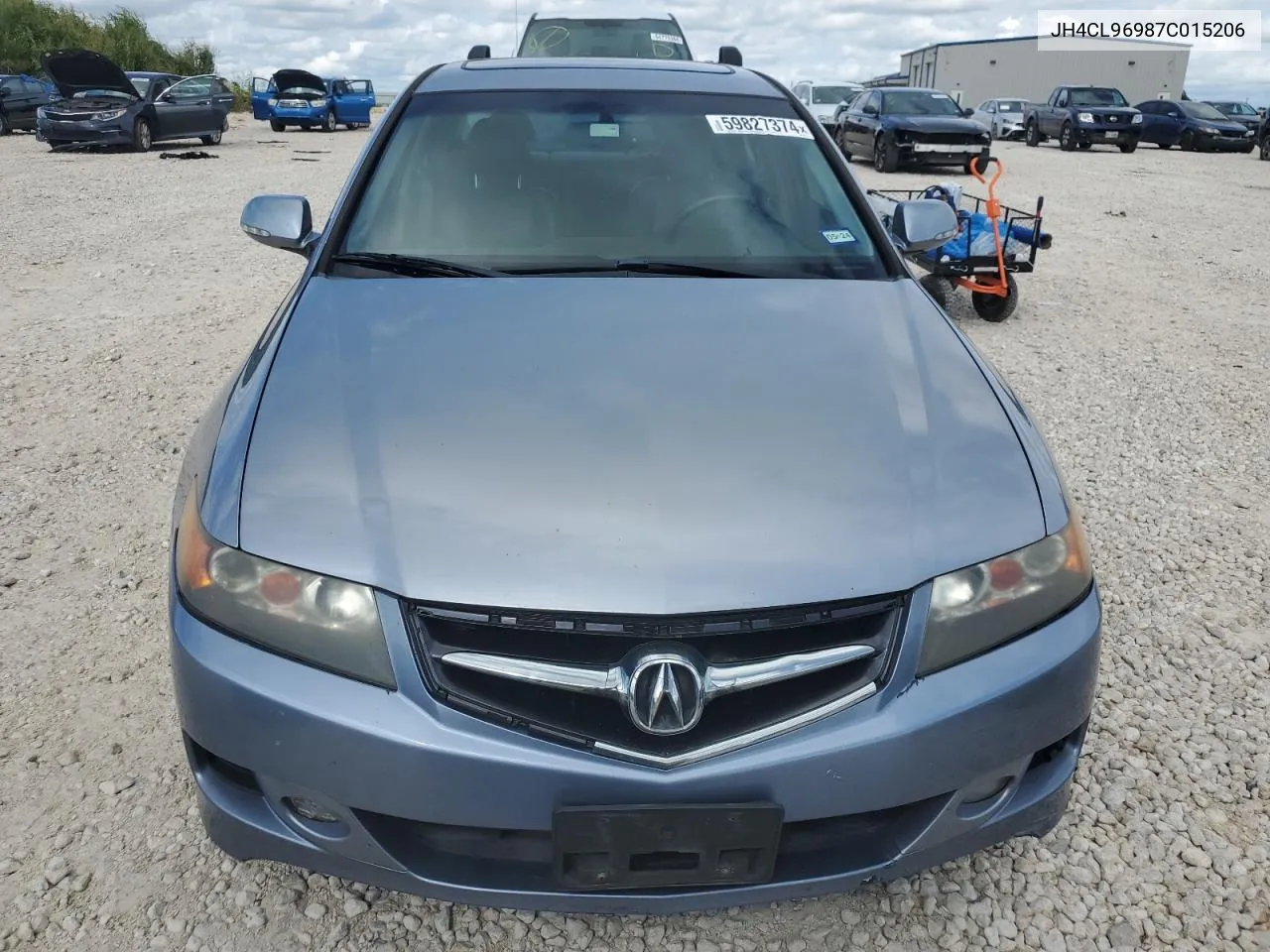 2007 Acura Tsx VIN: JH4CL96987C015206 Lot: 59827374