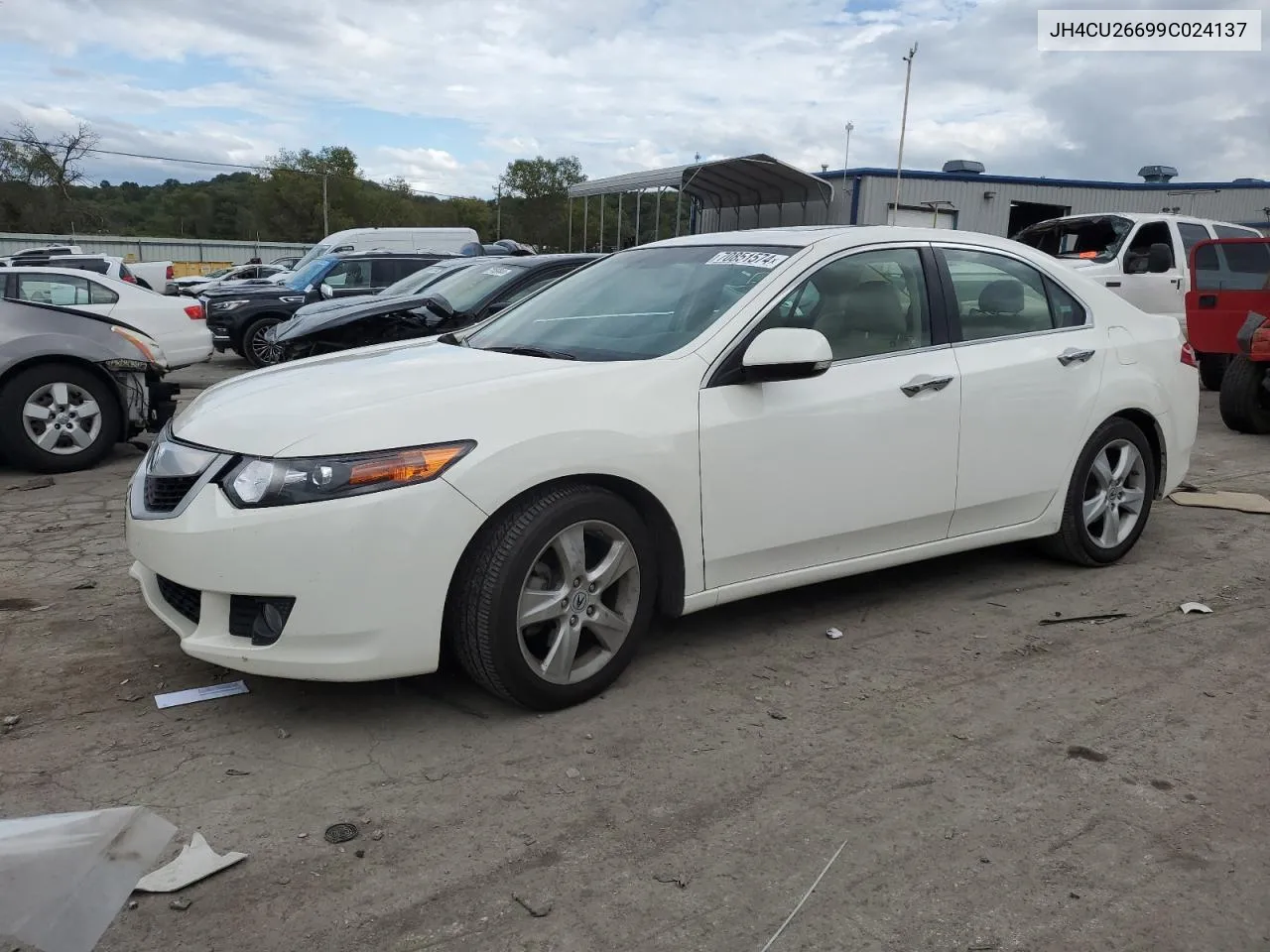 2009 Acura Tsx VIN: JH4CU26699C024137 Lot: 70851574