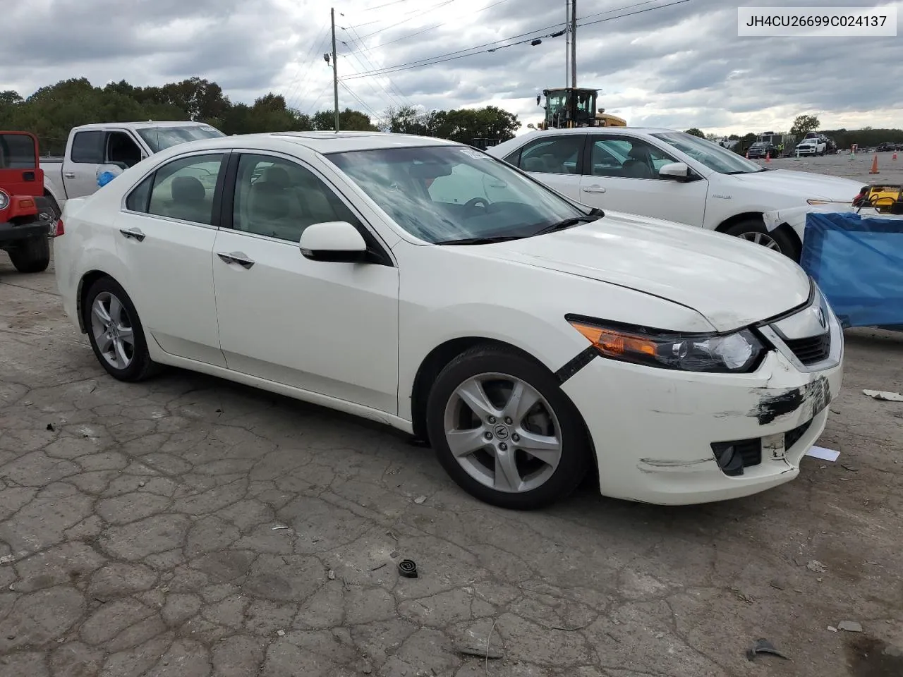 2009 Acura Tsx VIN: JH4CU26699C024137 Lot: 70851574