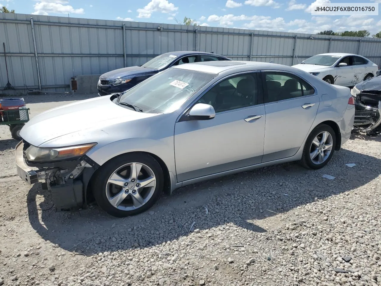 2011 Acura Tsx VIN: JH4CU2F6XBC016750 Lot: 71014974