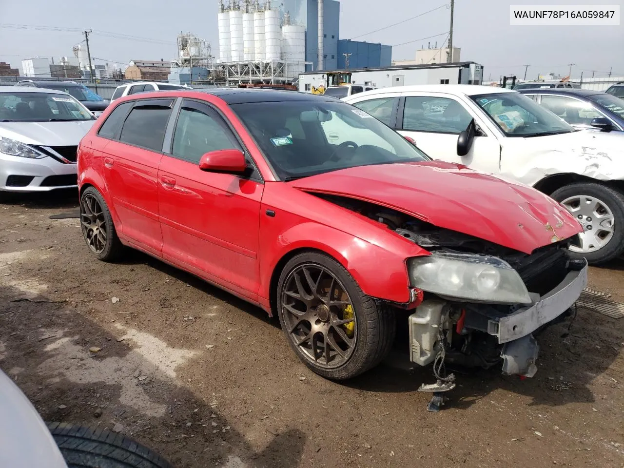 WAUNF78P16A059847 2006 Audi A3 2.0 Premium