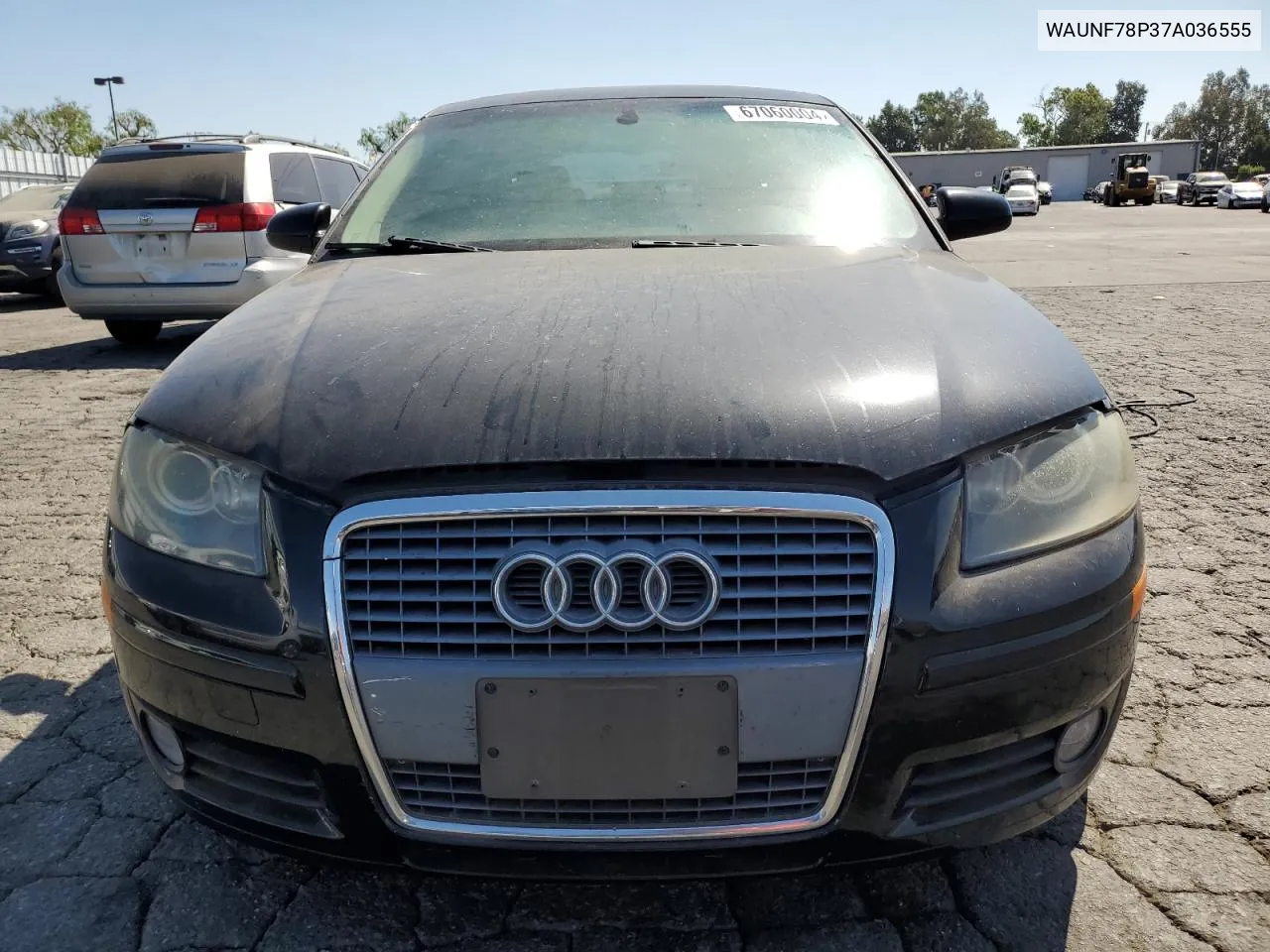 2007 Audi A3 2.0 Premium VIN: WAUNF78P37A036555 Lot: 67060004