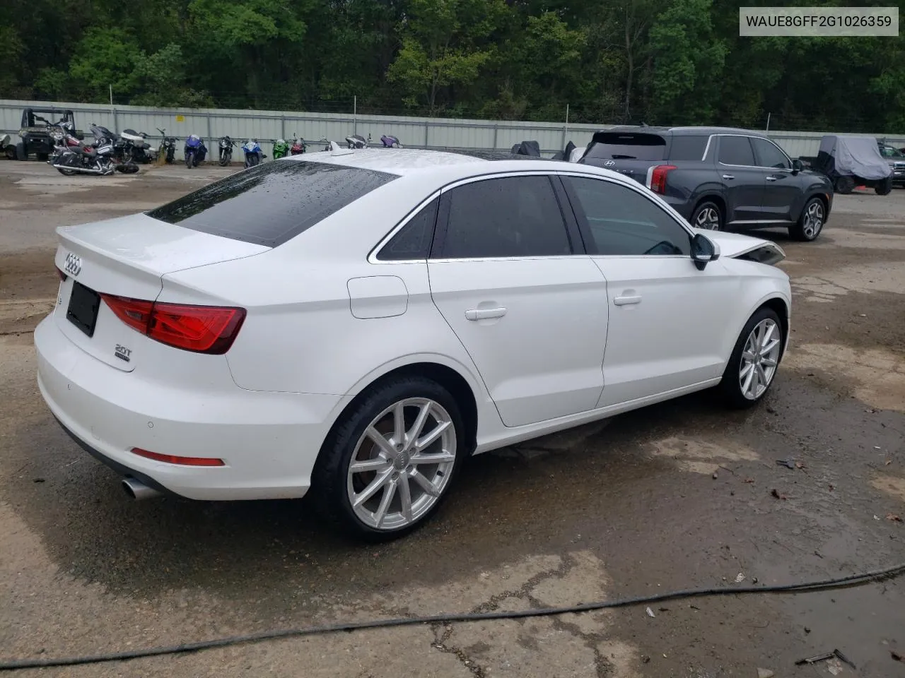 2016 Audi A3 Premium Plus VIN: WAUE8GFF2G1026359 Lot: 71773634