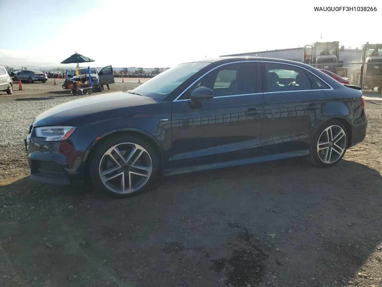 2017 Audi A3 Premium Plus VIN: WAUGUGFF3H1038266 Lot: 71200734