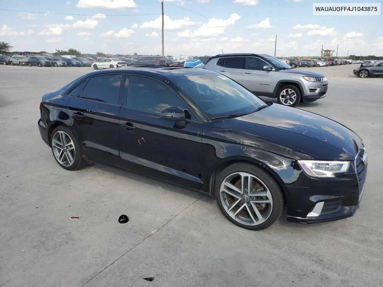 2018 Audi A3 Premium VIN: WAUAUGFF4J1043875 Lot: 71975904