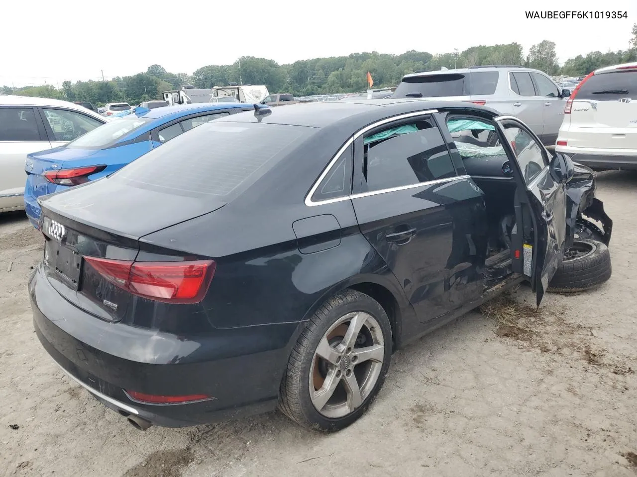 WAUBEGFF6K1019354 2019 Audi A3 Premium