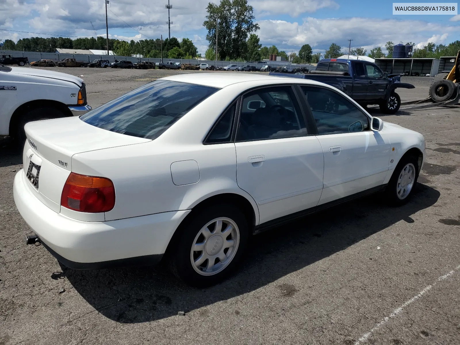 1997 Audi A4 1.8T Quattro VIN: WAUCB88D8VA175818 Lot: 57898954