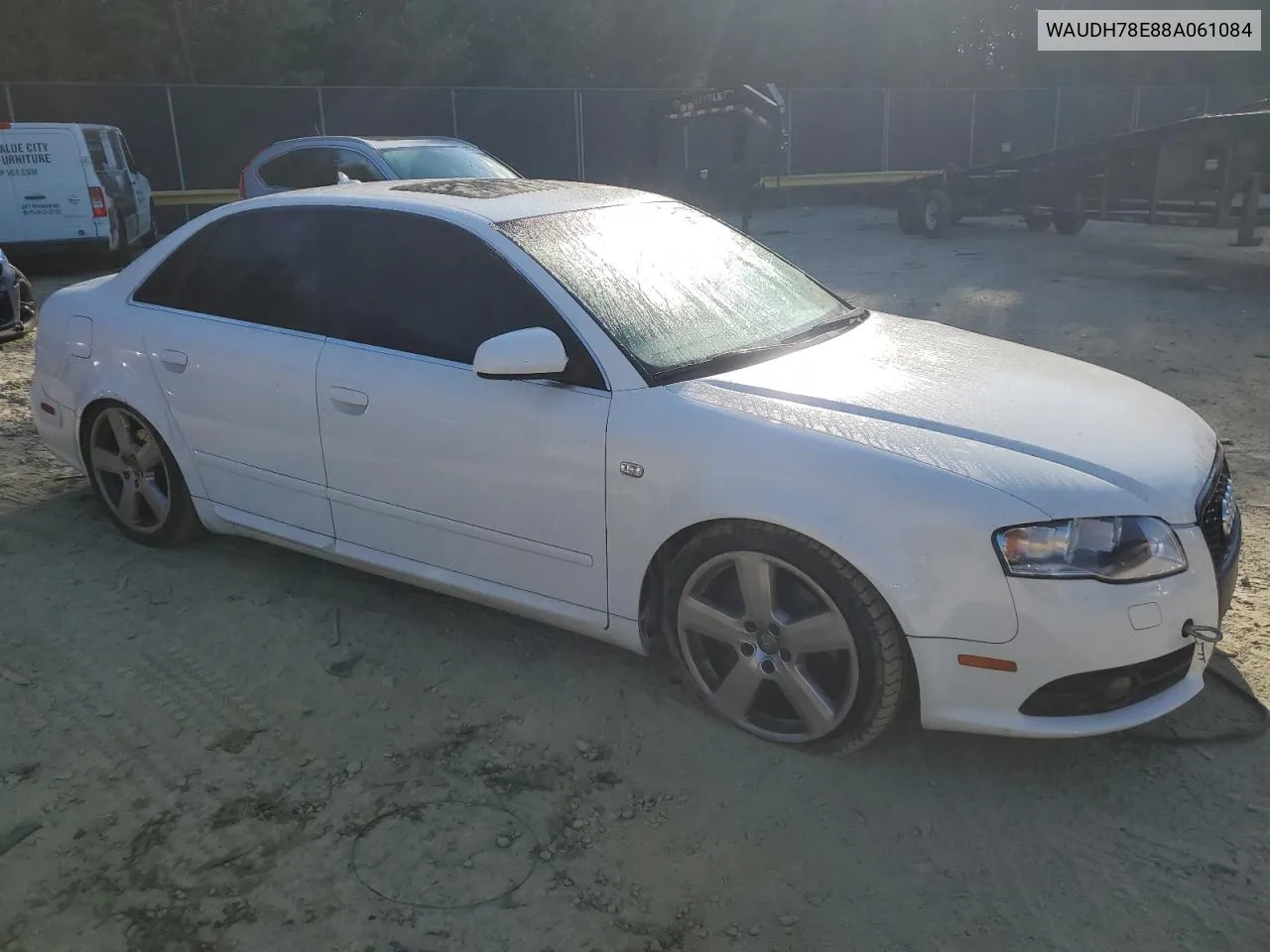 WAUDH78E88A061084 2008 Audi A4 3.2 Quattro