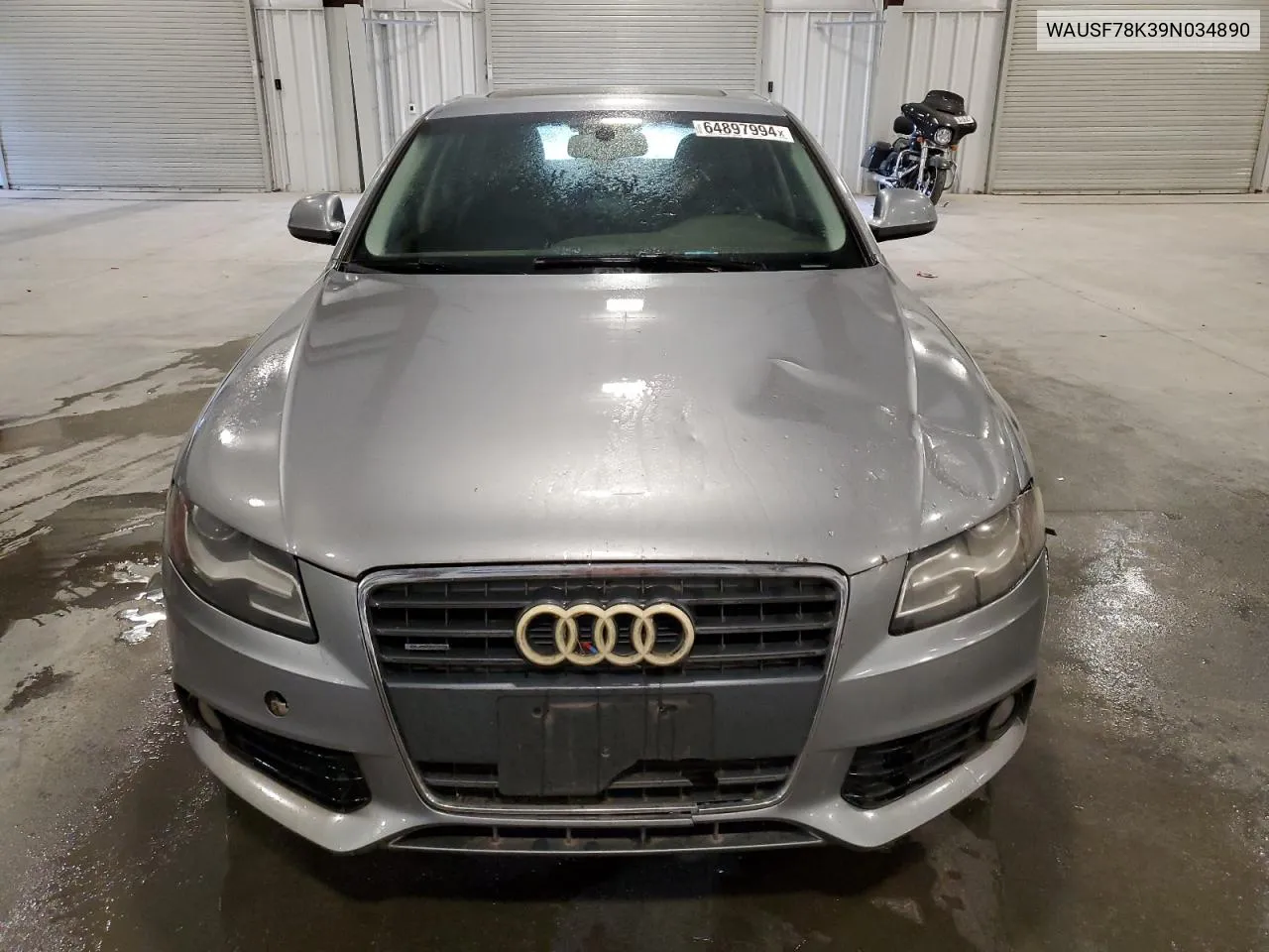 2009 Audi A4 Premium Plus VIN: WAUSF78K39N034890 Lot: 64897994