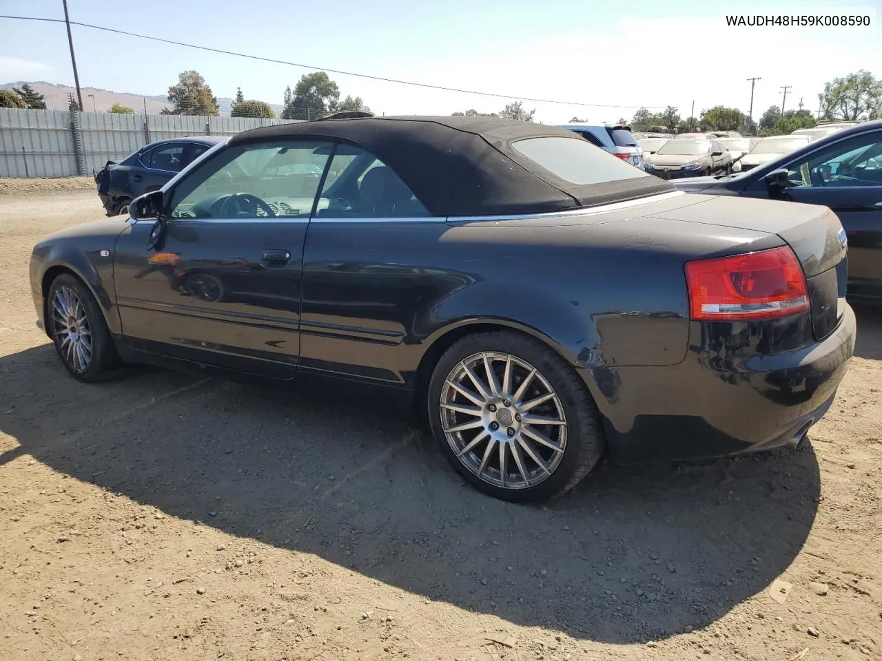 WAUDH48H59K008590 2009 Audi A4 3.2 Cabriolet Quattro