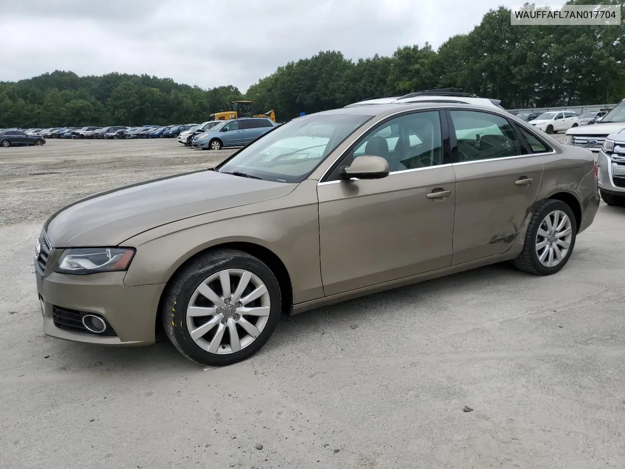 2010 Audi A4 Premium Plus VIN: WAUFFAFL7AN017704 Lot: 67339084