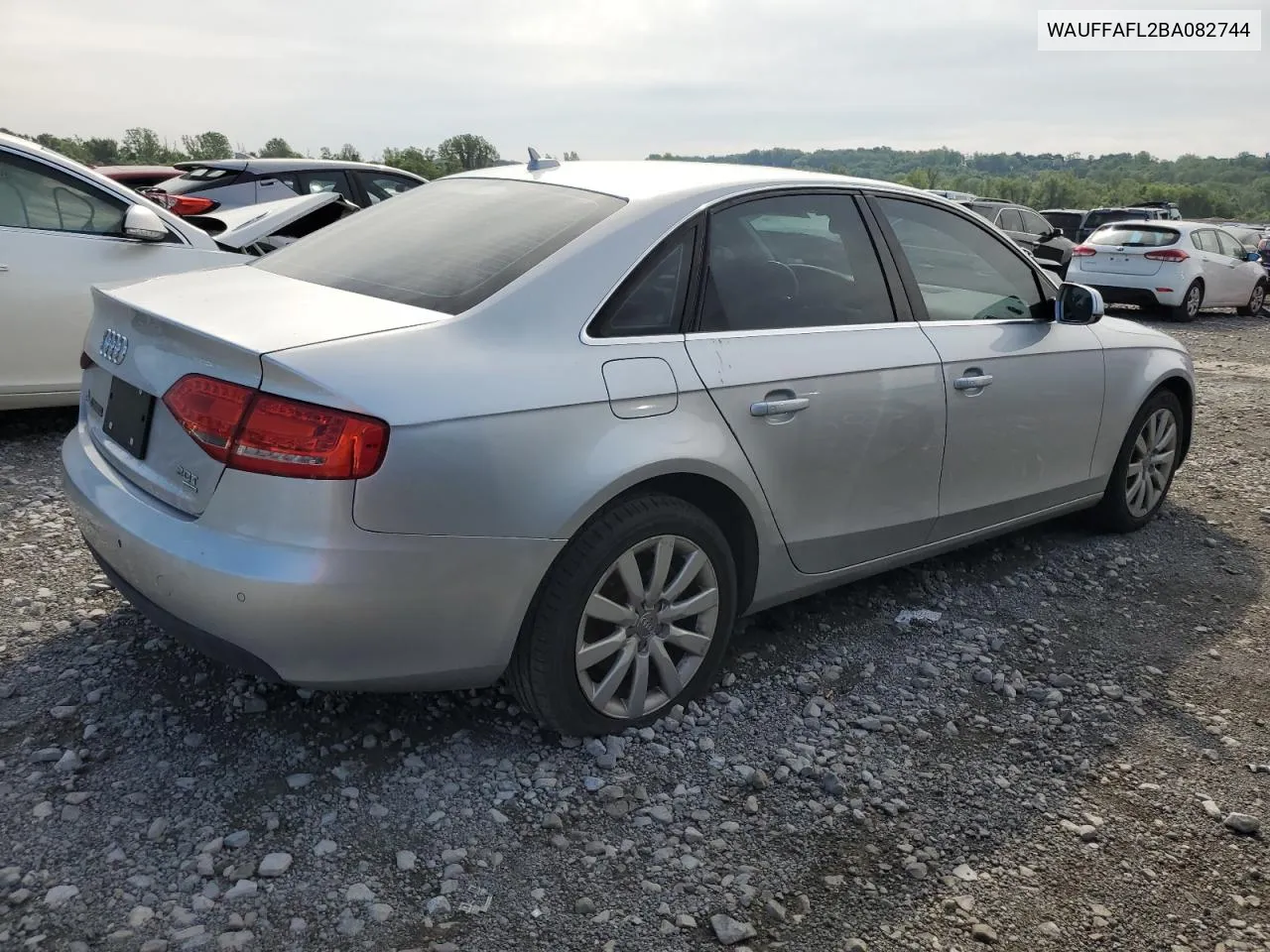 2011 Audi A4 Premium Plus VIN: WAUFFAFL2BA082744 Lot: 56970374