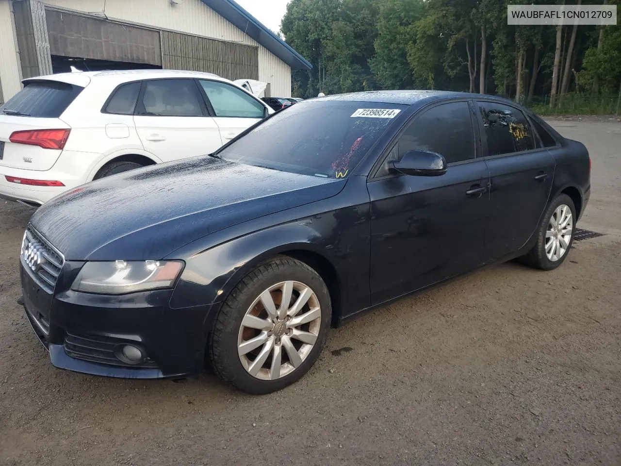 WAUBFAFL1CN012709 2012 Audi A4 Premium