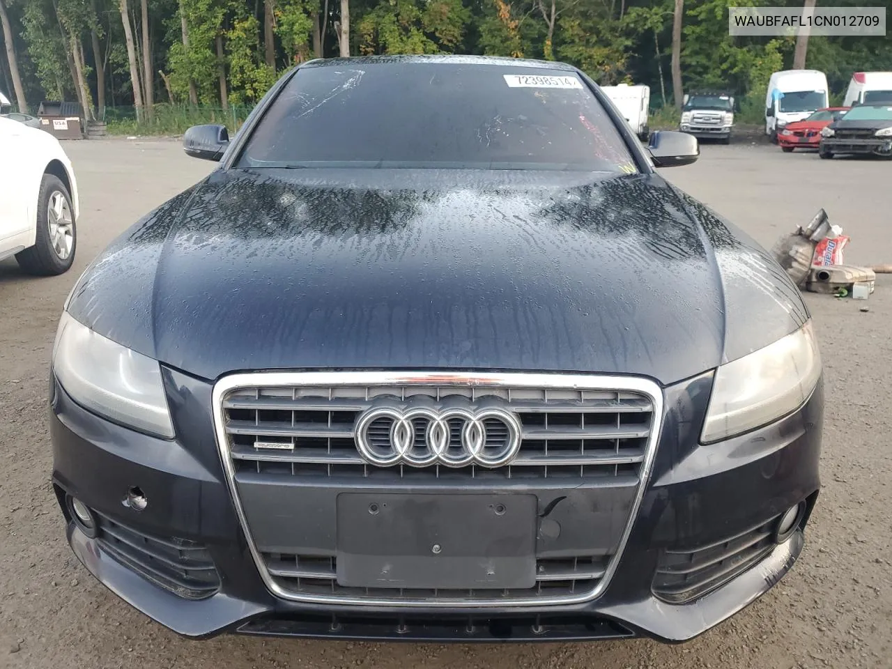 2012 Audi A4 Premium VIN: WAUBFAFL1CN012709 Lot: 72398514