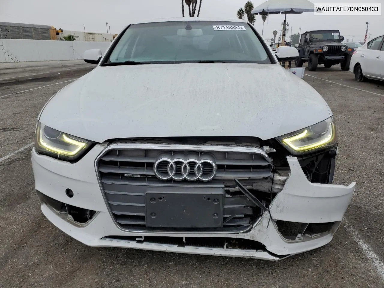 WAUFFAFL7DN050433 2013 Audi A4 Premium Plus