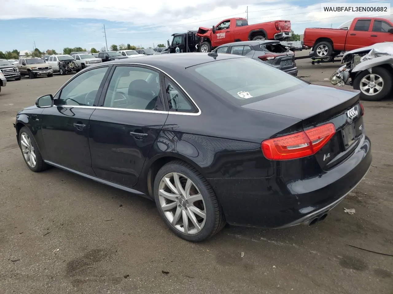 2014 Audi A4 Premium VIN: WAUBFAFL3EN006882 Lot: 67920254