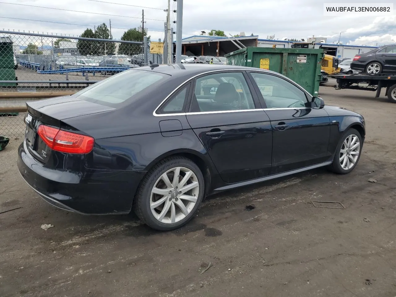 WAUBFAFL3EN006882 2014 Audi A4 Premium