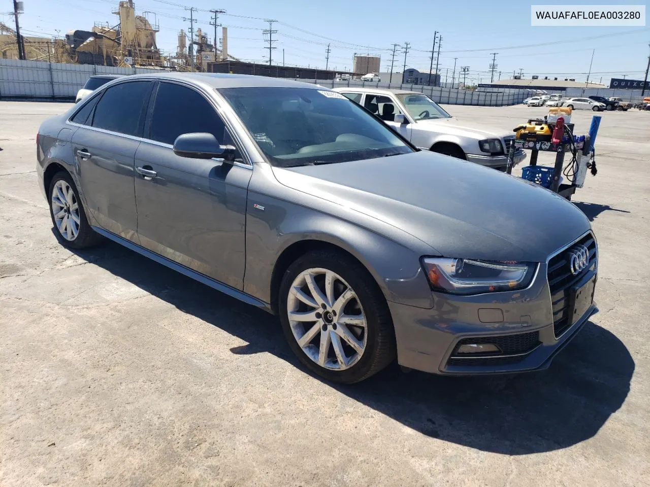 2014 Audi A4 Premium VIN: WAUAFAFL0EA003280 Lot: 68095564