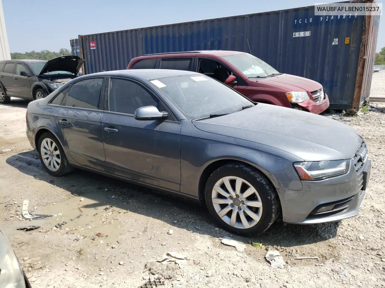 WAUBFAFL8EN015237 2014 Audi A4 Premium