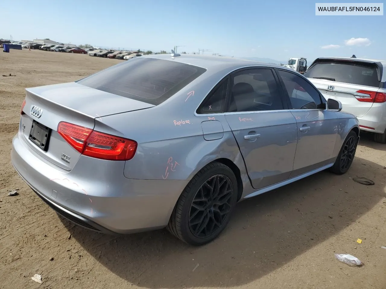 WAUBFAFL5FN046124 2015 Audi A4 Premium