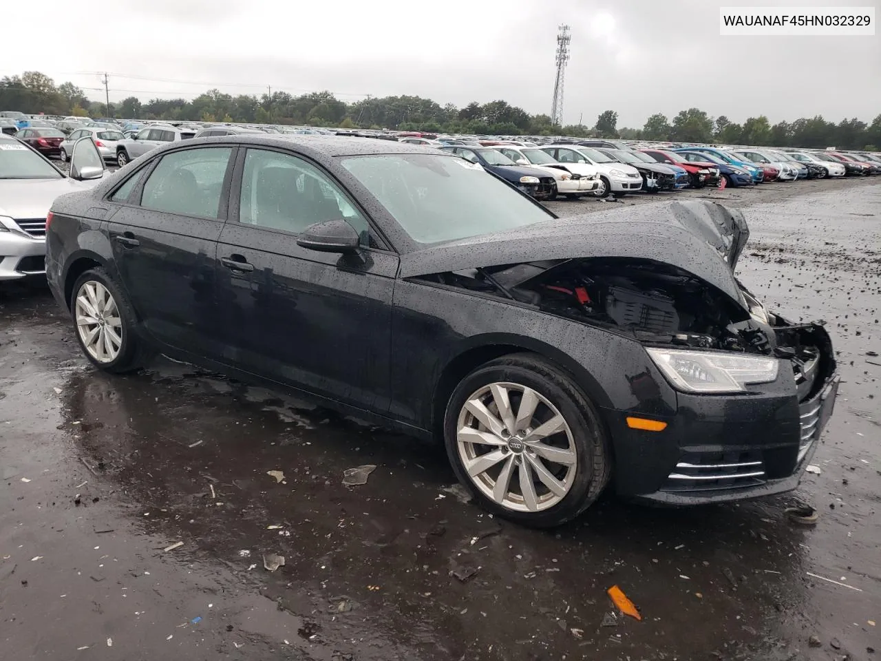 WAUANAF45HN032329 2017 Audi A4 Premium