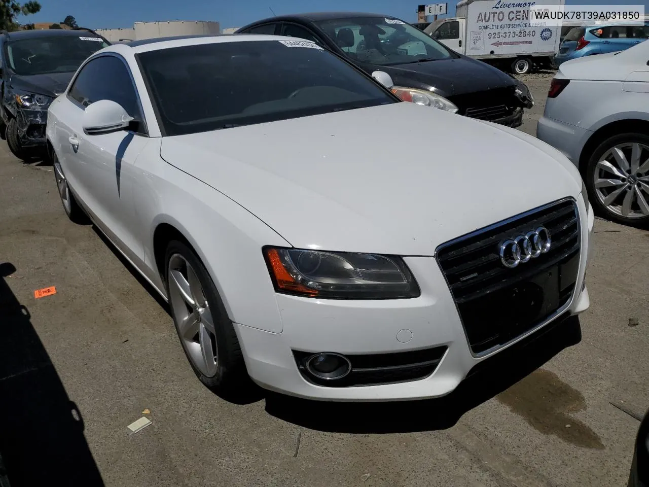 2009 Audi A5 Quattro VIN: WAUDK78T39A031850 Lot: 64462434