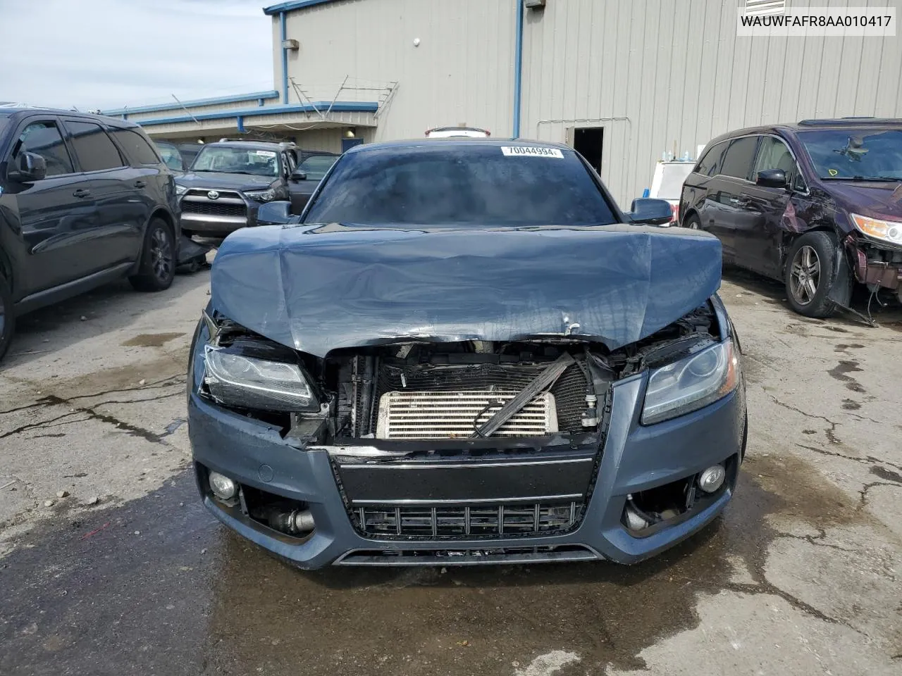 2010 Audi A5 Prestige VIN: WAUWFAFR8AA010417 Lot: 70044994