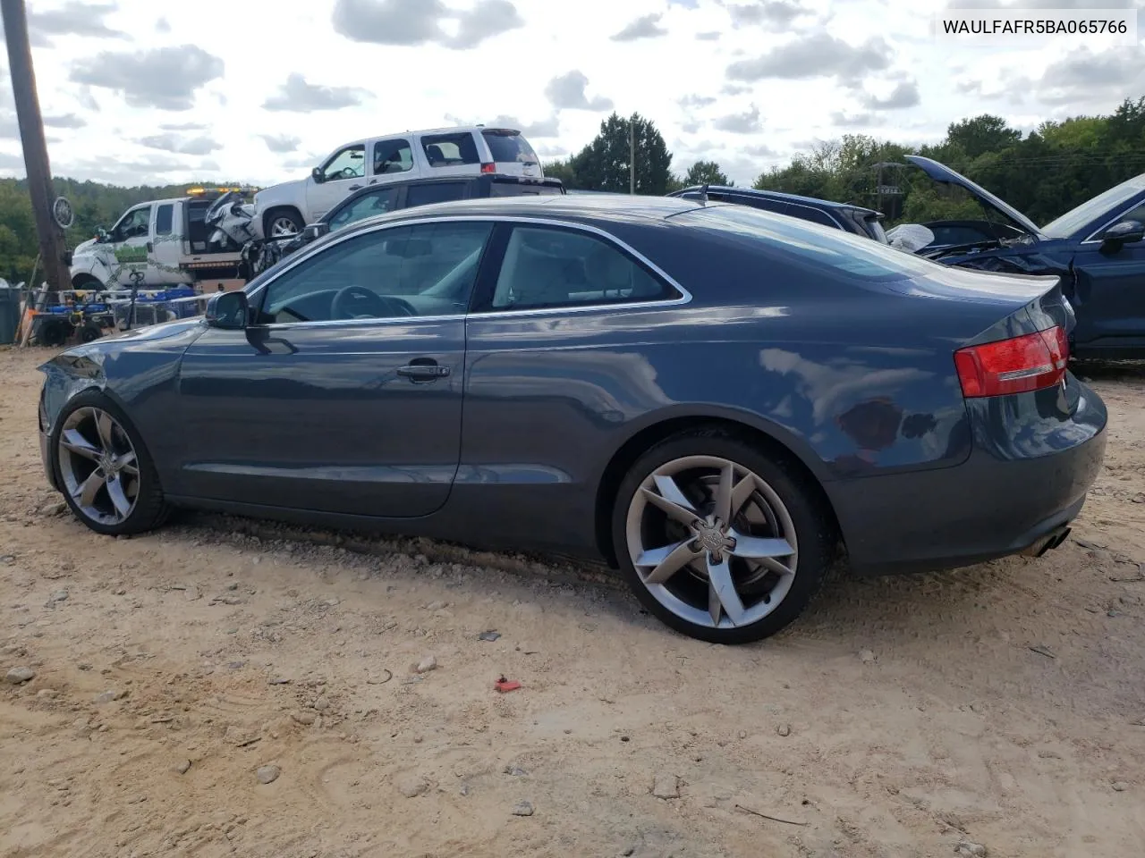 WAULFAFR5BA065766 2011 Audi A5 Premium Plus