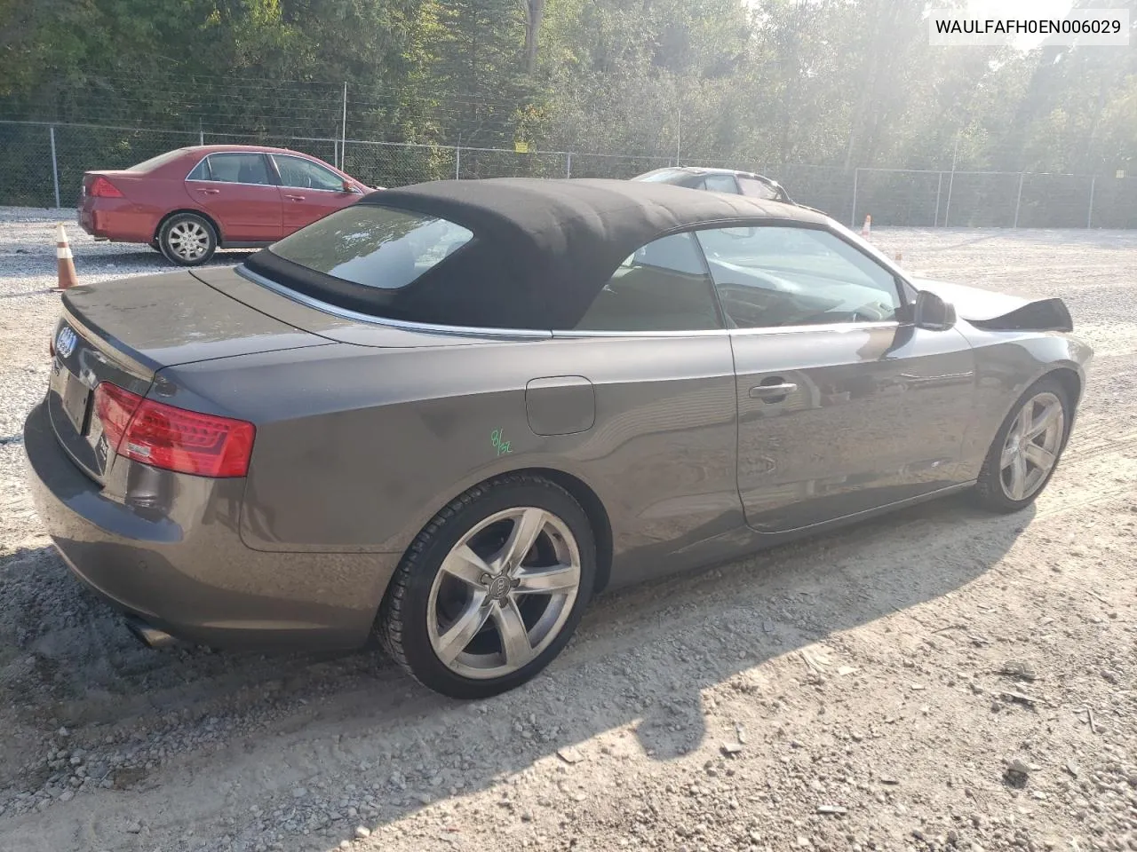 2014 Audi A5 Premium Plus VIN: WAULFAFH0EN006029 Lot: 71261094