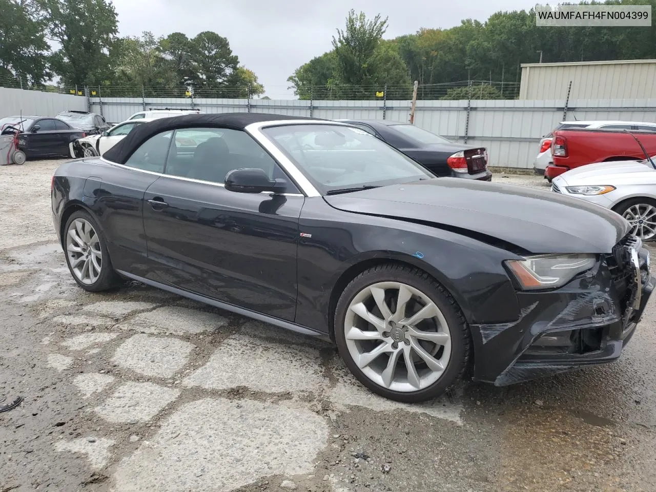 2015 Audi A5 Premium Plus VIN: WAUMFAFH4FN004399 Lot: 70694554