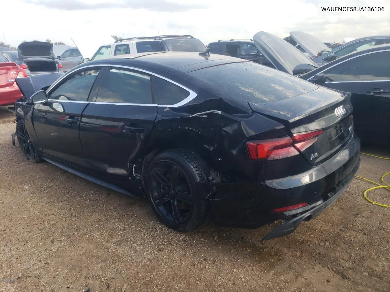 WAUENCF58JA136106 2018 Audi A5 Premium Plus S-Line