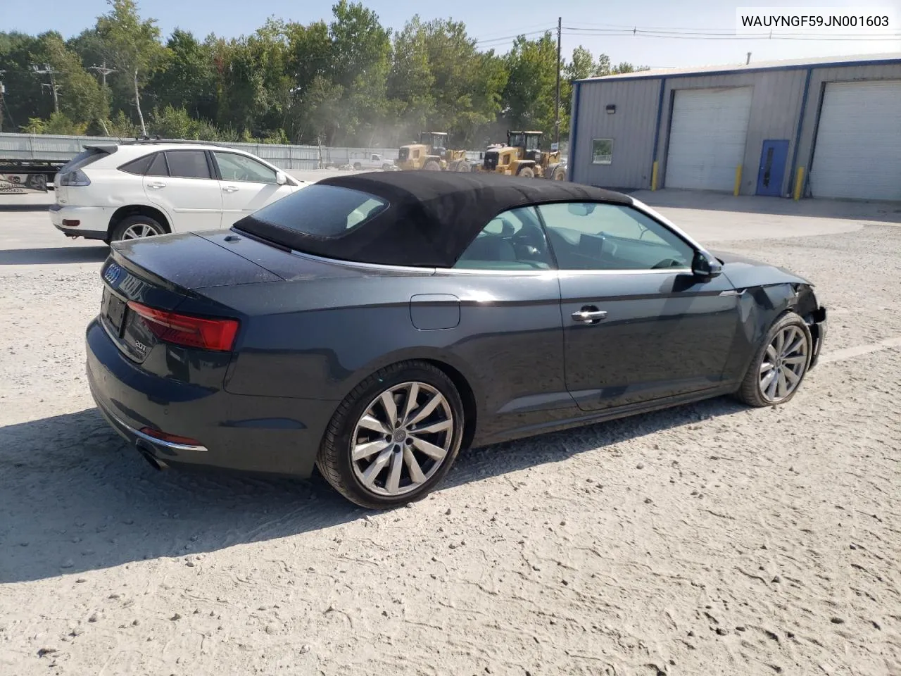 2018 Audi A5 Premium Plus VIN: WAUYNGF59JN001603 Lot: 69818624