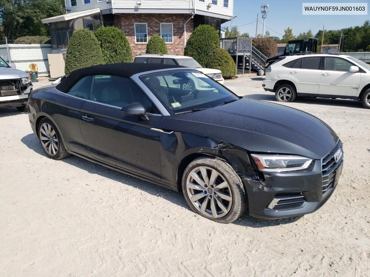 2018 Audi A5 Premium Plus VIN: WAUYNGF59JN001603 Lot: 69818624