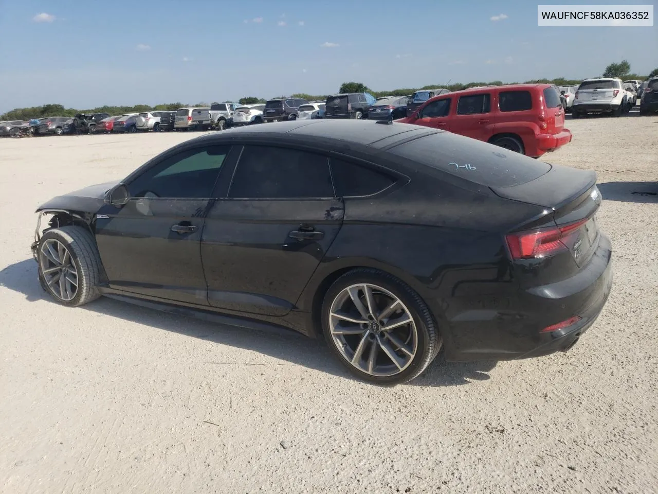 WAUFNCF58KA036352 2019 Audi A5 Prestige S-Line