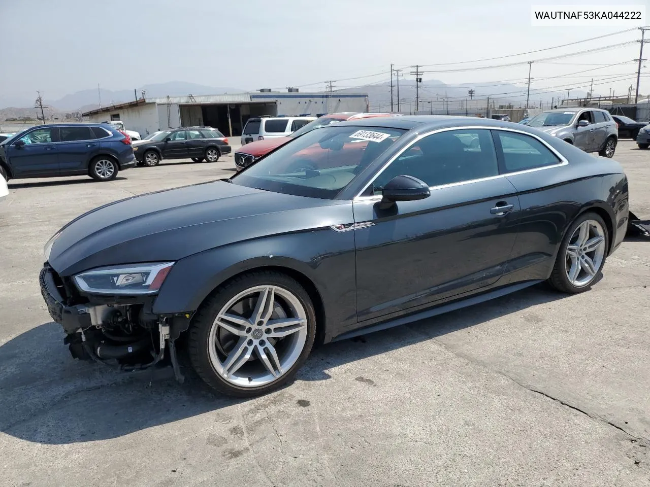 2019 Audi A5 Premium Plus VIN: WAUTNAF53KA044222 Lot: 69133644