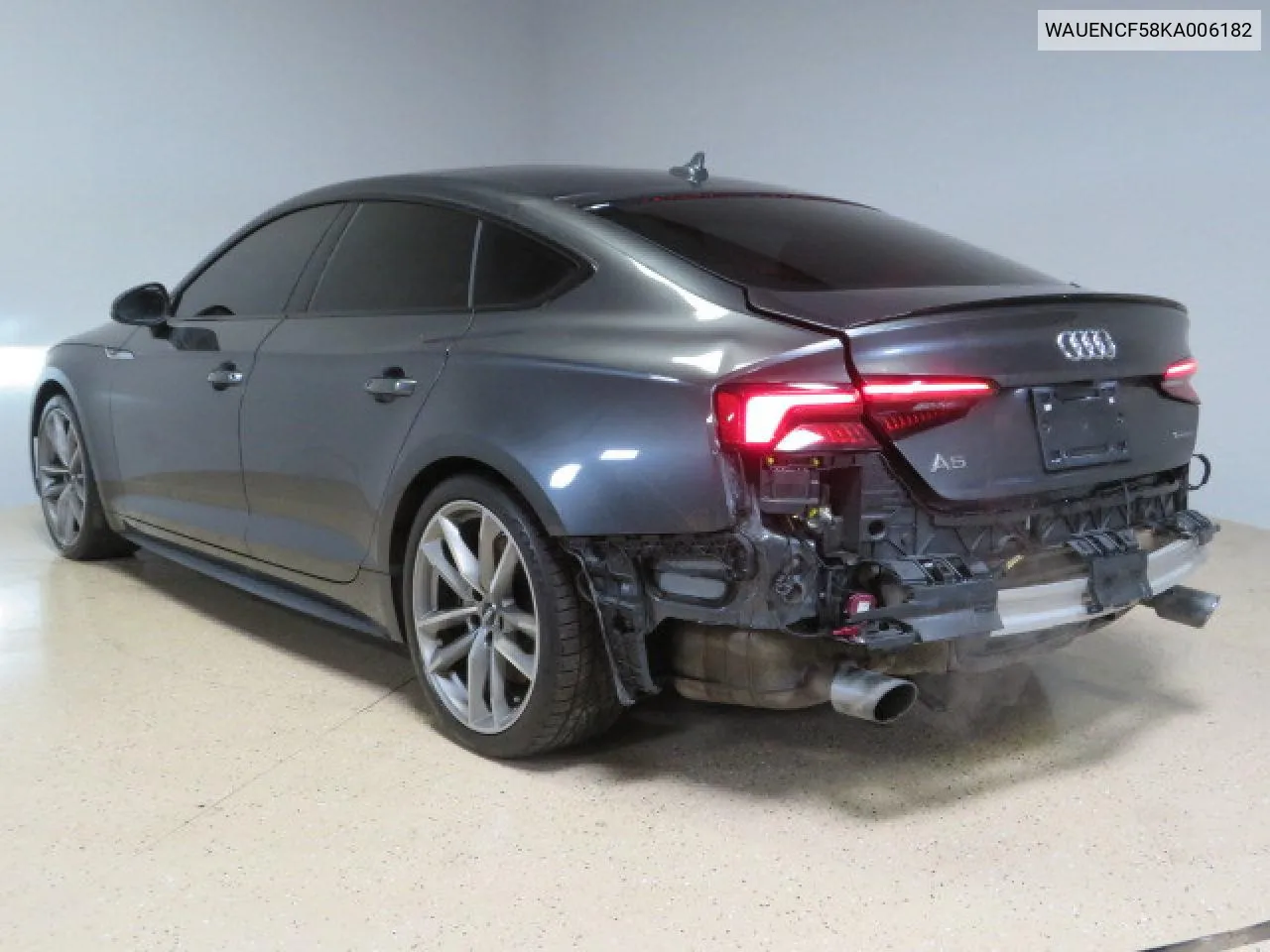 2019 Audi A5 Premium Plus S-Line VIN: WAUENCF58KA006182 Lot: 69142454