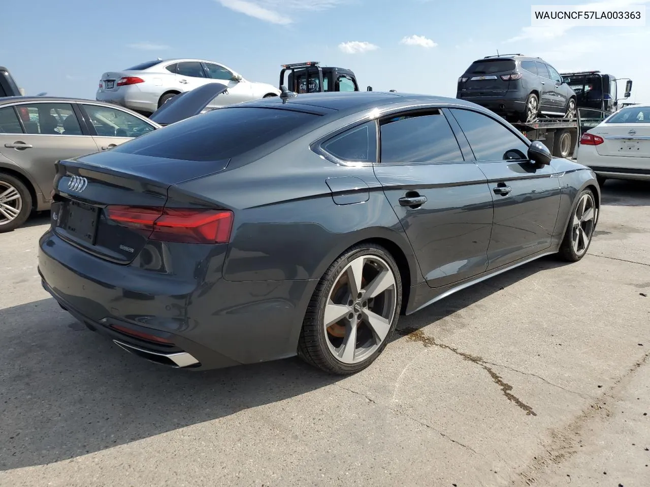 2020 Audi A5 Premium Plus VIN: WAUCNCF57LA003363 Lot: 71836774