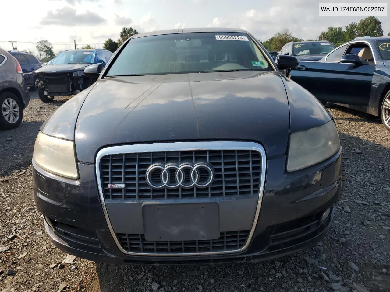 2008 Audi A6 3.2 Quattro VIN: WAUDH74F68N062287 Lot: 65968224