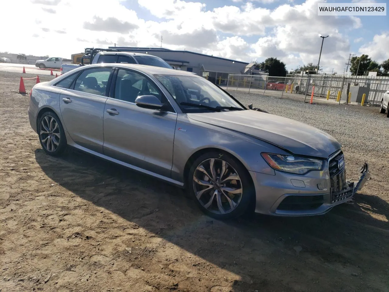 WAUHGAFC1DN123429 2013 Audi A6 Prestige