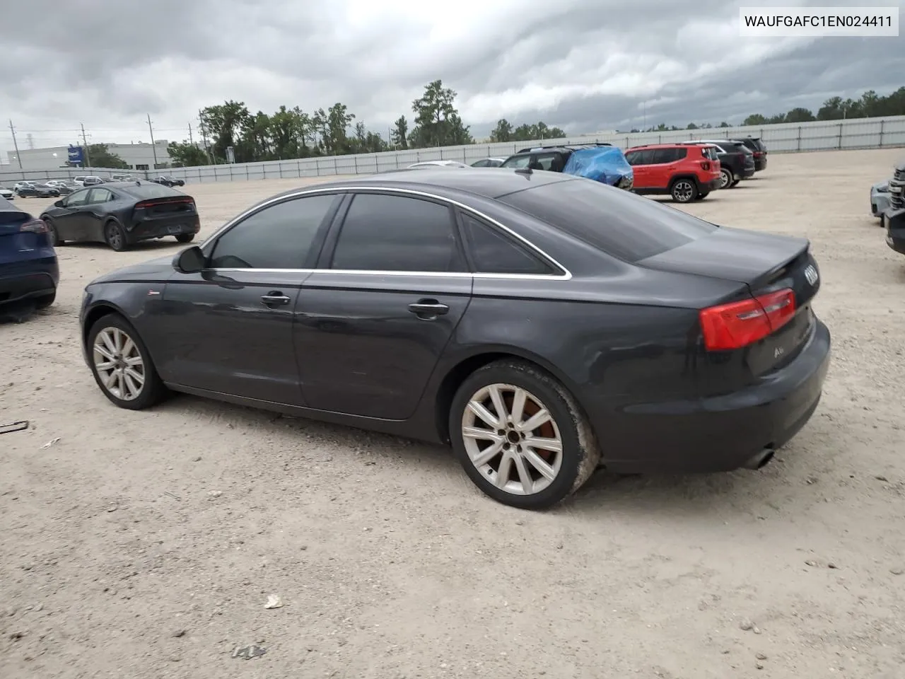 2014 Audi A6 Premium Plus VIN: WAUFGAFC1EN024411 Lot: 63540564