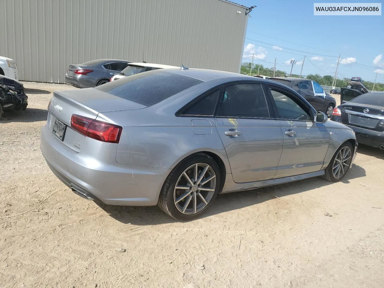 2018 Audi A6 Premium Plus VIN: WAUG3AFCXJN096086 Lot: 71256034