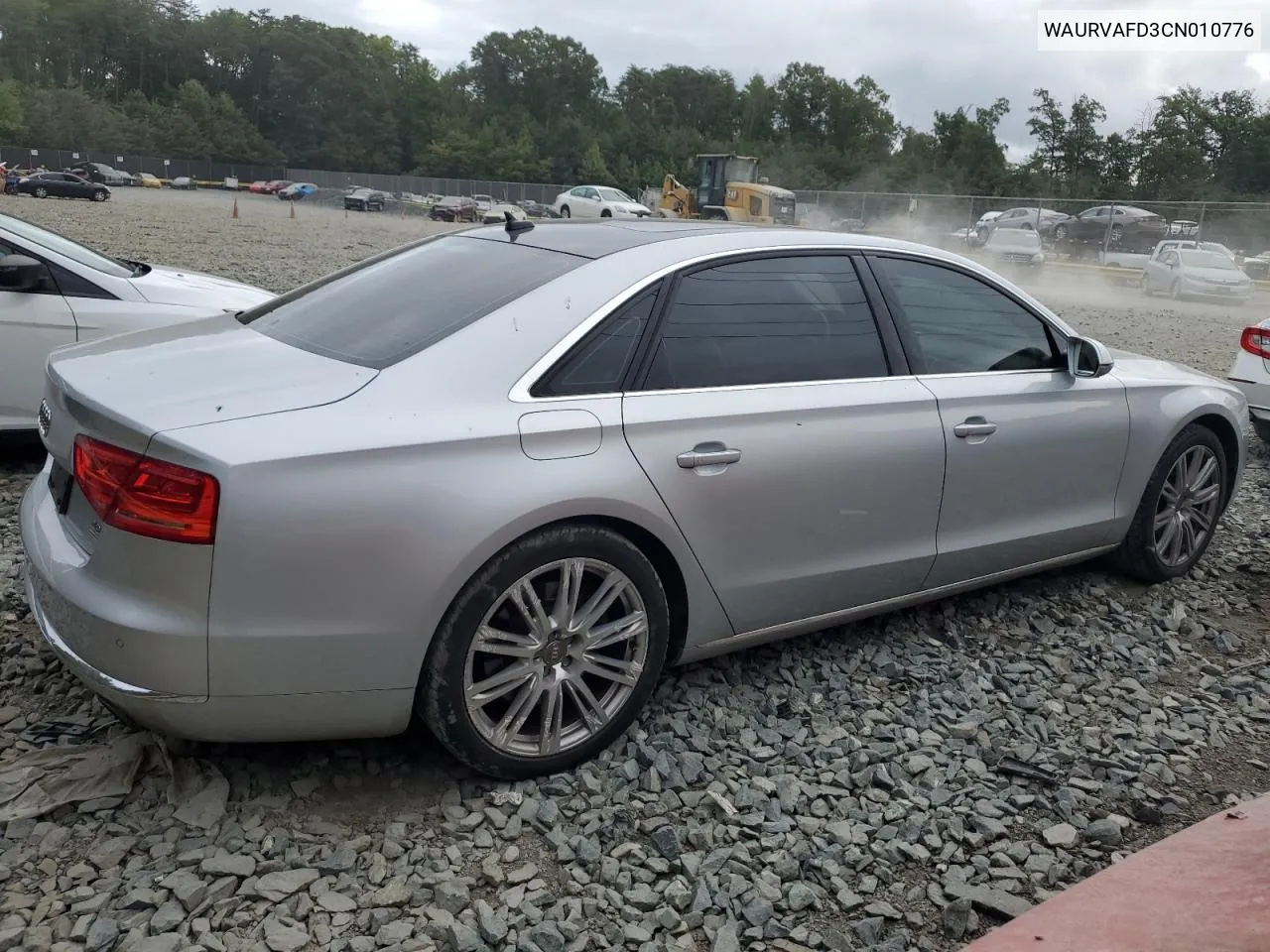 2012 Audi A8 L Quattro VIN: WAURVAFD3CN010776 Lot: 66401374