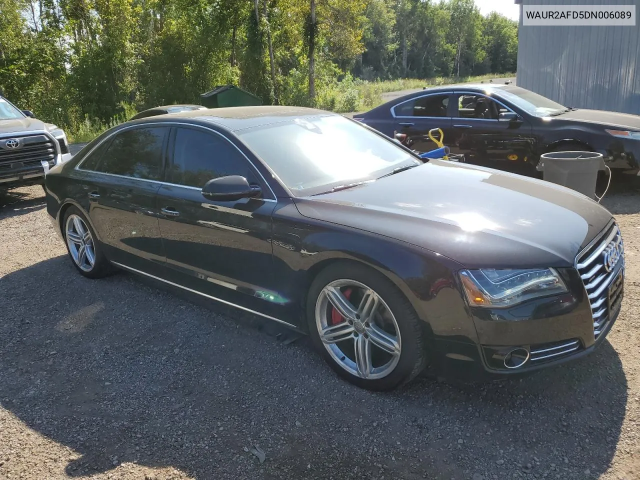 2013 Audi A8 L Quattro VIN: WAUR2AFD5DN006089 Lot: 68331284