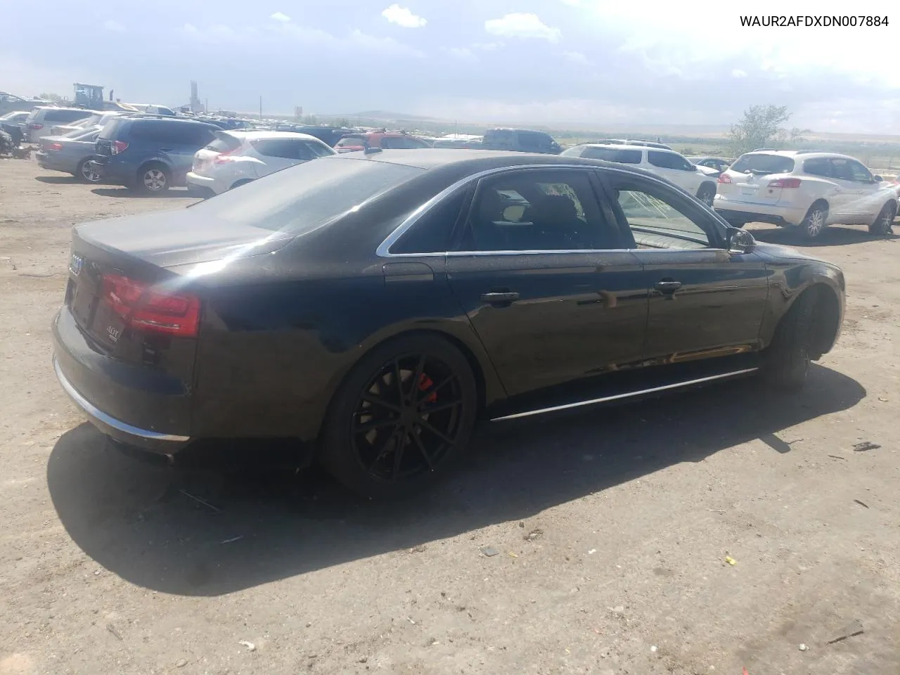 2013 Audi A8 L Quattro VIN: WAUR2AFDXDN007884 Lot: 68724304