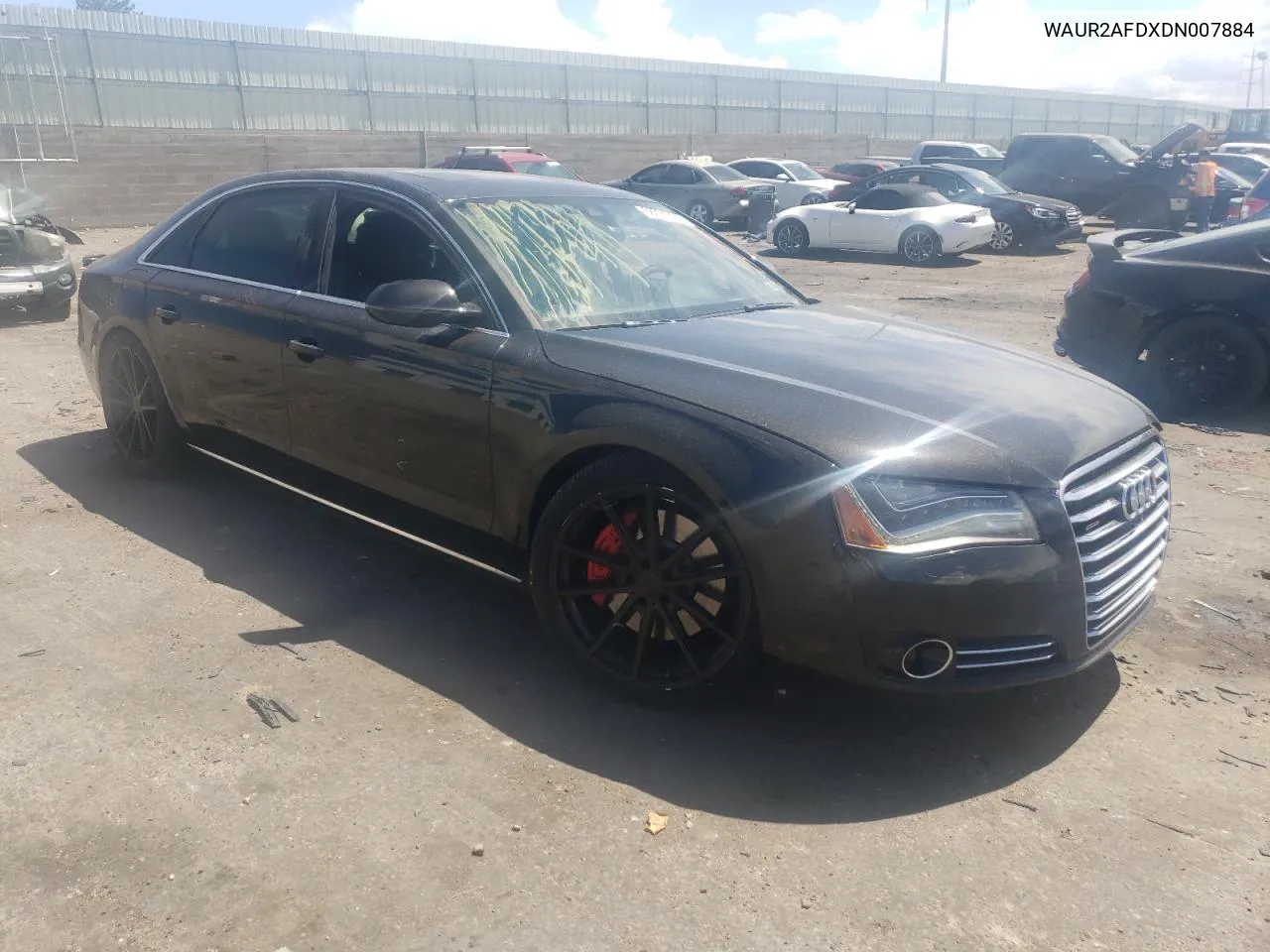 2013 Audi A8 L Quattro VIN: WAUR2AFDXDN007884 Lot: 68724304