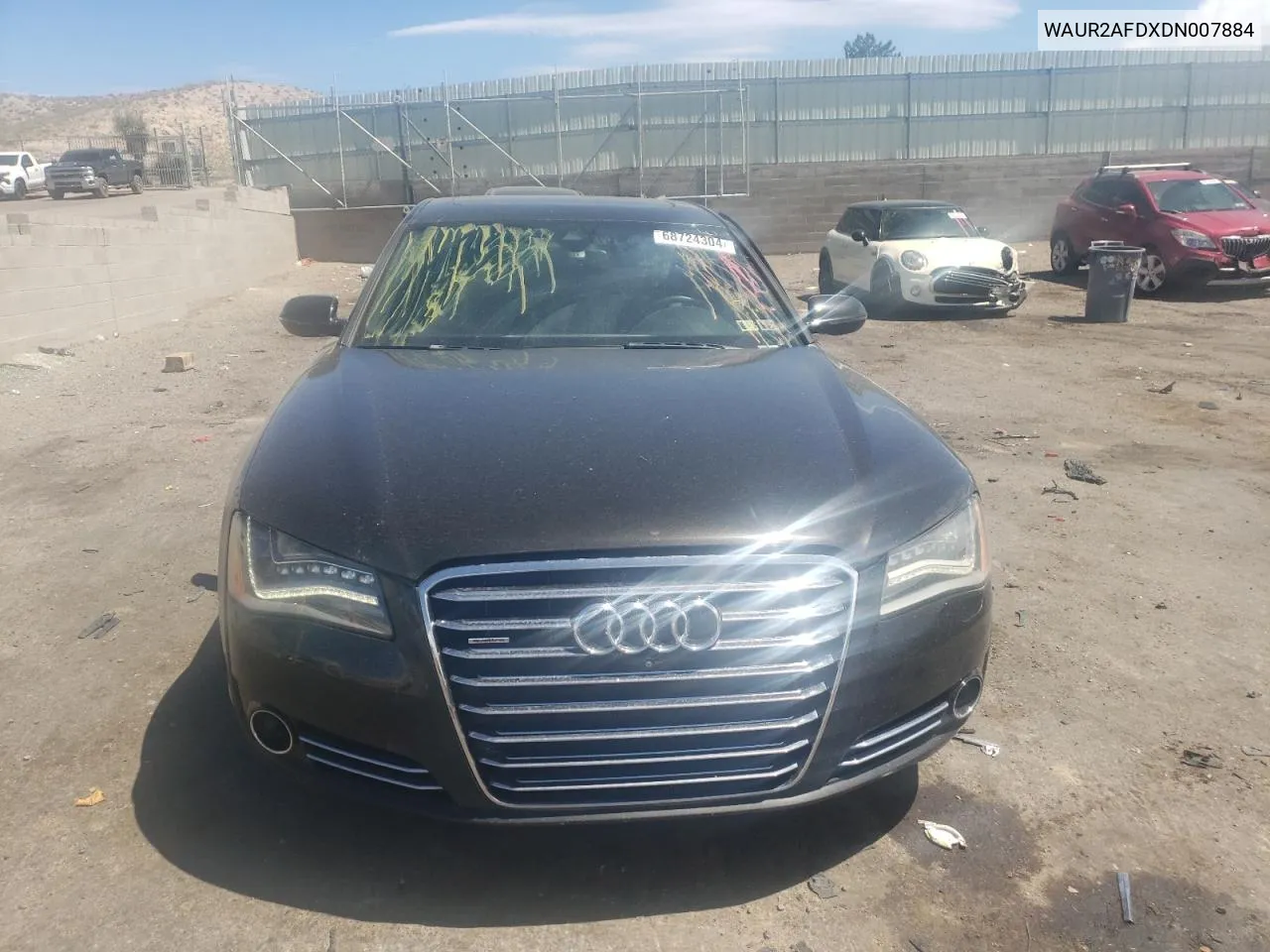 WAUR2AFDXDN007884 2013 Audi A8 L Quattro