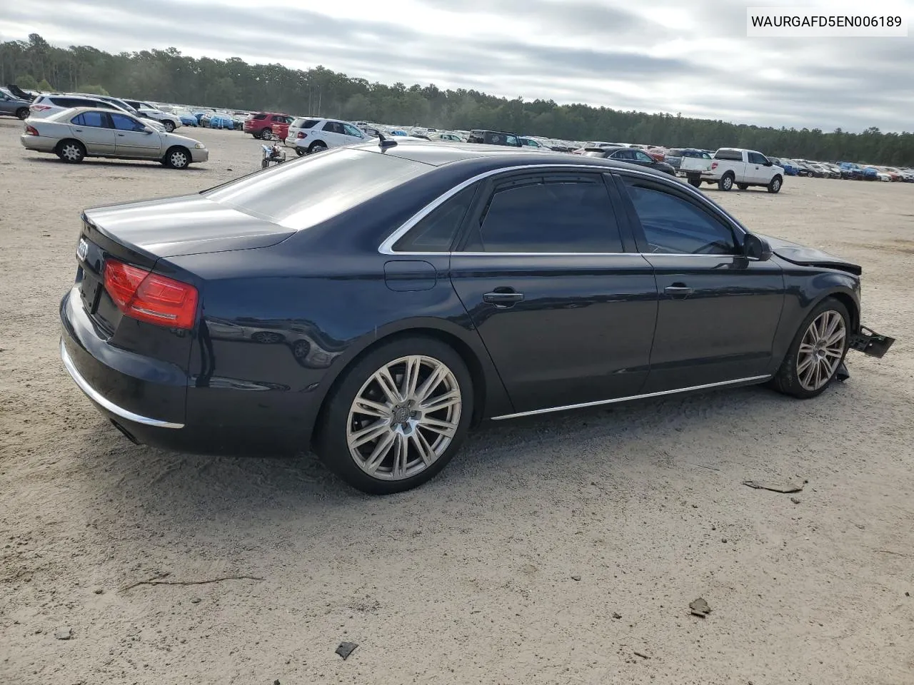 WAURGAFD5EN006189 2014 Audi A8 L Quattro