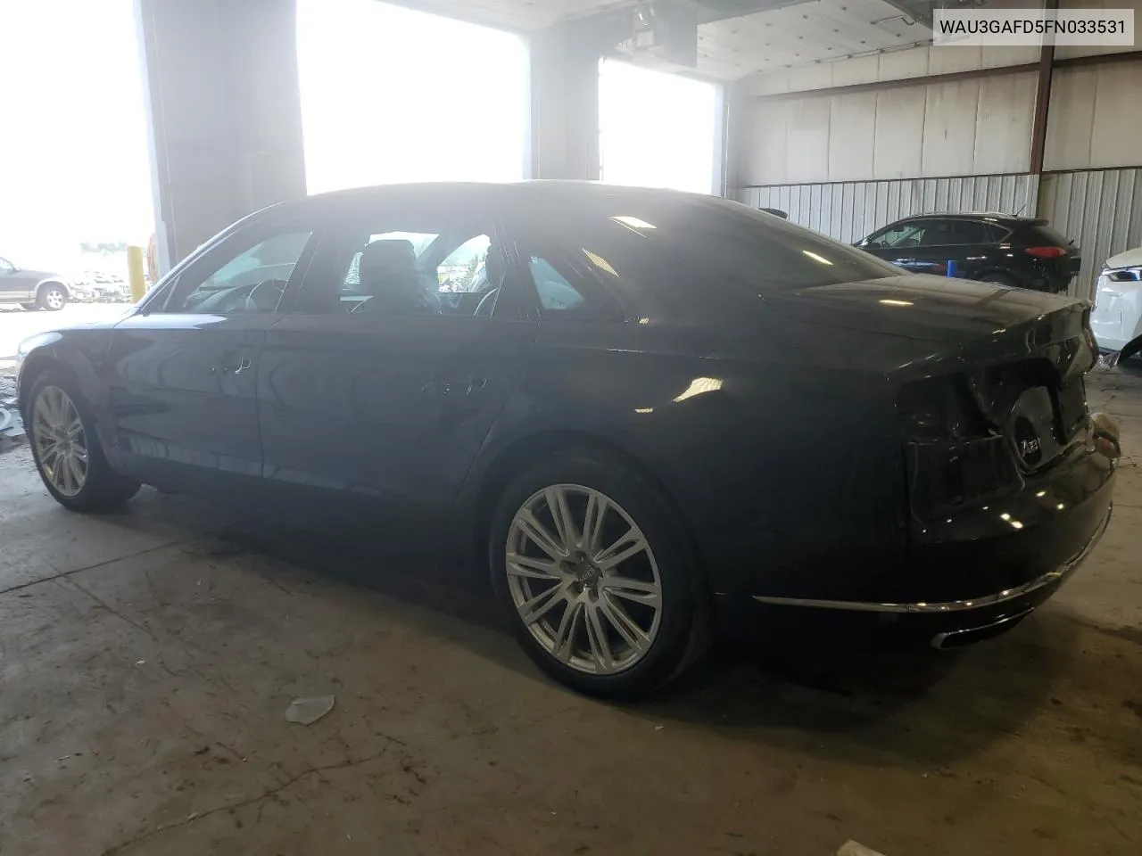 2015 Audi A8 L Quattro VIN: WAU3GAFD5FN033531 Lot: 67778544